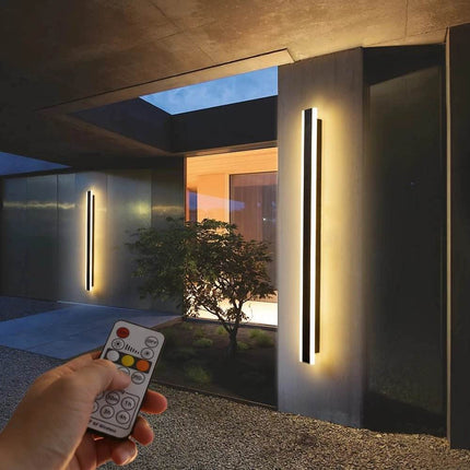 Modern Villa Garden Remote Light LED Wall Sconce - LED Wall Sconce - YNL - Mad Fly Essentials