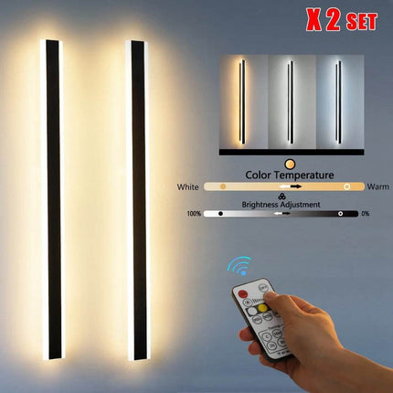 Modern Villa Garden Remote Light LED Wall Sconce - LED Wall Sconce - YNL - Mad Fly Essentials