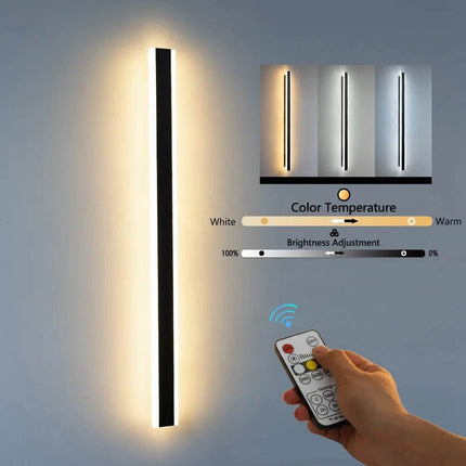 Modern Villa Garden Remote Light LED Wall Sconce - LED Wall Sconce - YNL - Mad Fly Essentials
