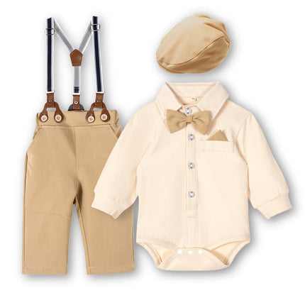 Gentleman Outfit Baby Boy Blue Birthday Party Outfit - Gentleman Outfit - sumioon - Mad Fly Essentials