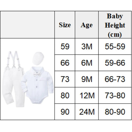 Gentleman Outfit Baby Boy Blue Birthday Party Outfit - Gentleman Outfit - sumioon - Mad Fly Essentials