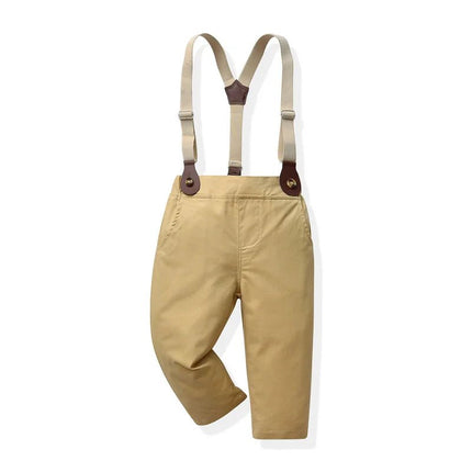 Gentleman Outfit Baby Boy Blue Grey Plaid Clothing Set - Gentleman Outfit - Top and top - Mad Fly Essentials