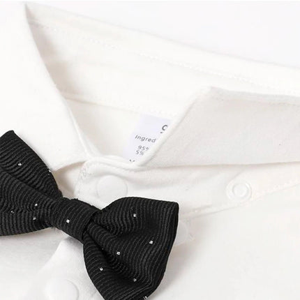 Gentleman Outfit Baby Boy Bow Formal Outfit - Gentleman Outfit - Top and top - Mad Fly Essentials