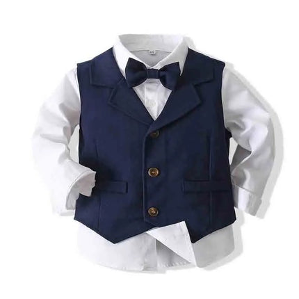 Gentleman Outfit Baby Boy Formal Costume Suit - Gentleman Outfit - BabyBoo - Mad Fly Essentials