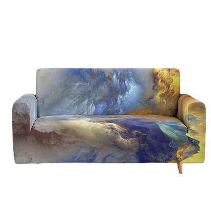 Geometric Abstract Clouds Home Living Room 3D Sofa Slipcover - Slipcover - Coolazy - Mad Fly Essentials