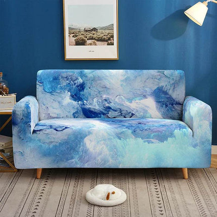 Geometric Abstract Clouds Home Living Room 3D Sofa Slipcover - Slipcover - Coolazy - Mad Fly Essentials