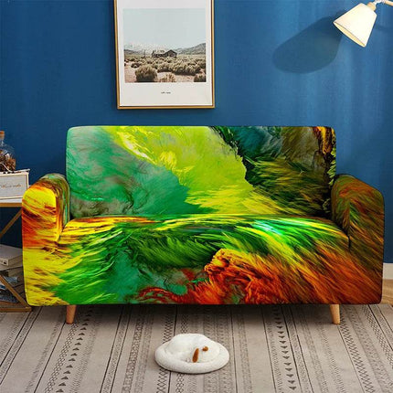 Geometric Abstract Clouds Home Living Room 3D Sofa Slipcover - Slipcover - Coolazy - Mad Fly Essentials