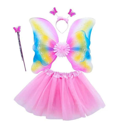4pc LED Fairy Butterfly Girl Costume Set - Costume Set - Bear Leader - Mad Fly Essentials