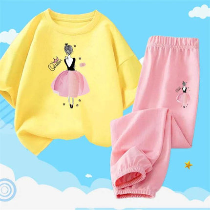 Girl Activewear Flower Girl Tracksuit Set - Mad Fly Essentials