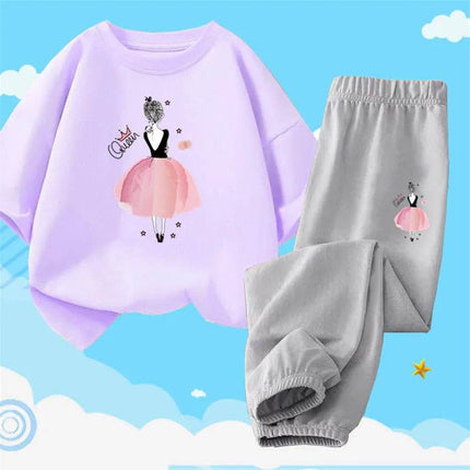 Girl Activewear Flower Girl Tracksuit Set - Mad Fly Essentials