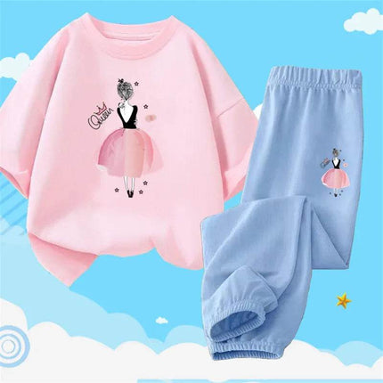 Girl Activewear Flower Girl Tracksuit Set - Mad Fly Essentials