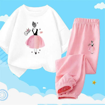 Girl Activewear Flower Girl Tracksuit Set - Mad Fly Essentials