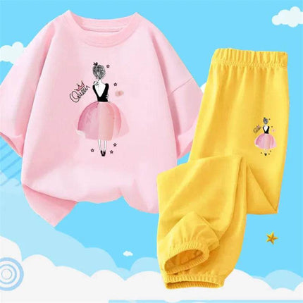 Girl Activewear Flower Girl Tracksuit Set - Mad Fly Essentials