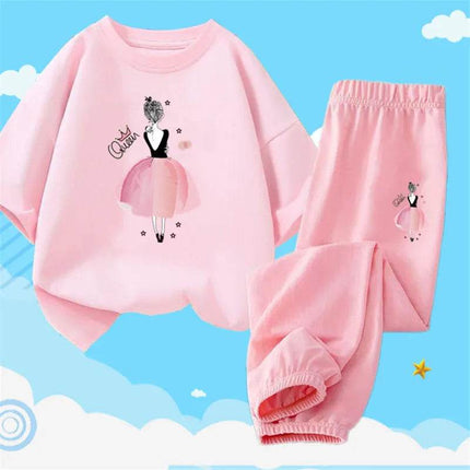 Girl Activewear Flower Girl Tracksuit Set - Mad Fly Essentials