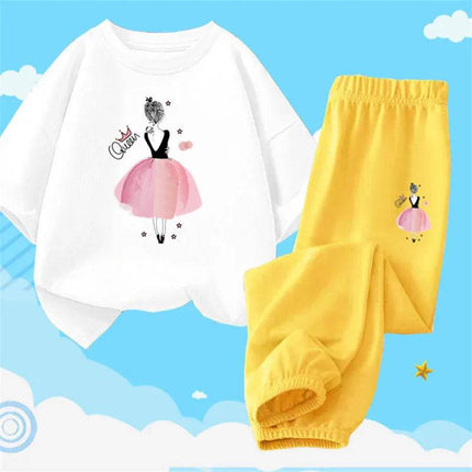 Girl Activewear Flower Girl Tracksuit Set - Mad Fly Essentials