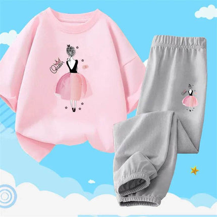 Girl Activewear Flower Girl Tracksuit Set - Mad Fly Essentials