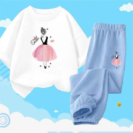 Girl Activewear Flower Girl Tracksuit Set - Mad Fly Essentials