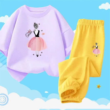 Girl Activewear Flower Girl Tracksuit Set - Mad Fly Essentials