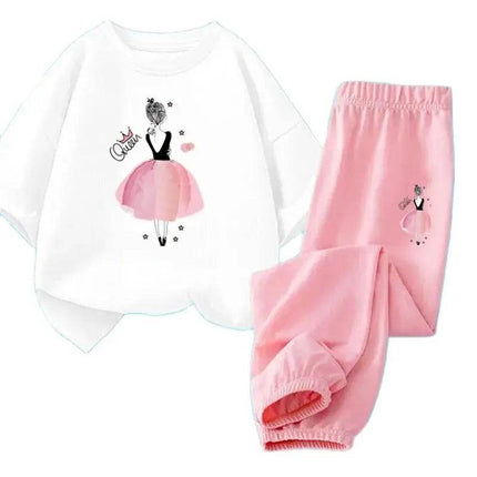 Girl Activewear Flower Girl Tracksuit Set - Mad Fly Essentials