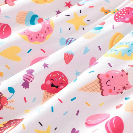 Girl Cartoon Animal Summer Ruffle Princess Dress - Princess Dress - Bibihou - Mad Fly Essentials