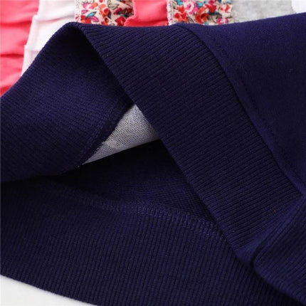 Girl Horse Applique Autumn Cartoon Sweater - Sweater - Animal Unicorn - Mad Fly Essentials