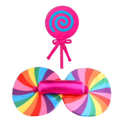 Festival Lollipop Birthday Girl Costume Dress - Costume Dress - MUABABY - Mad Fly Essentials