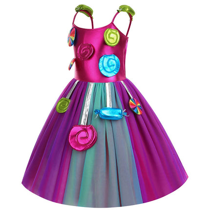 Girl Lollipop Costume Birthday Dress - Mad Fly Essentials