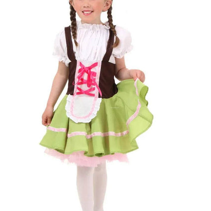 Girl Oktoberfest Dirndl Bavarian Costume Dress - Costume Dress - IOOTIANY - Mad Fly Essentials