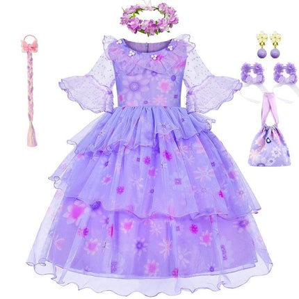 Purple Birthday Girl Costume Dress - Mad Fly Essentials