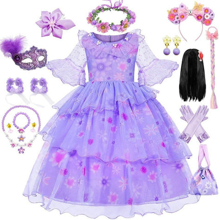 Purple Birthday Girl Costume Dress - Mad Fly Essentials