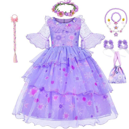 Purple Birthday Girl Costume Dress - Mad Fly Essentials