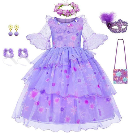 Purple Birthday Girl Costume Dress - Mad Fly Essentials