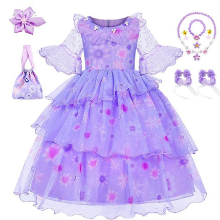 Purple Birthday Girl Costume Dress - Mad Fly Essentials
