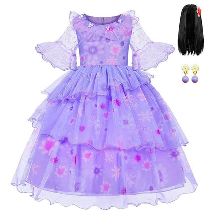 Purple Birthday Girl Costume Dress - Mad Fly Essentials