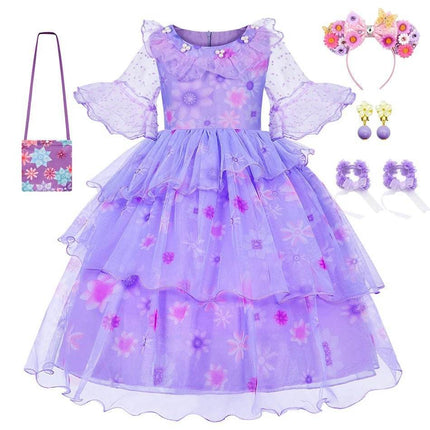 Purple Birthday Girl Costume Dress - Mad Fly Essentials