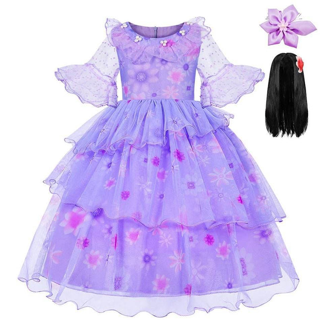 Purple Birthday Girl Costume Dress - Mad Fly Essentials