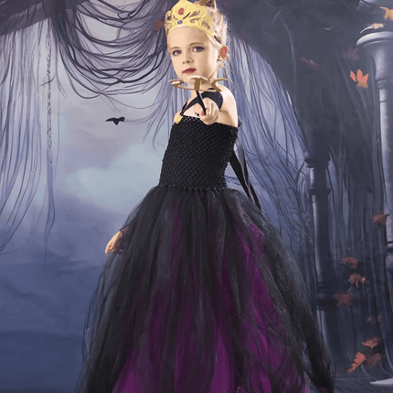 Girl Sea Witch Villain Tutu Costume Party Dress - Party Dress - KoolKids - Mad Fly Essentials