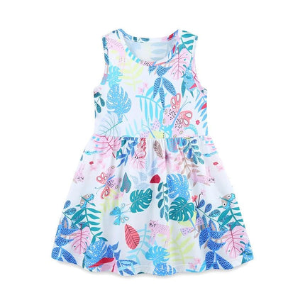 Girl Seasonal Wear 3-8T Summer Princess Birthday Heart Dresses - Girl Seasonal Wear - jumping meters - Mad Fly Essentials