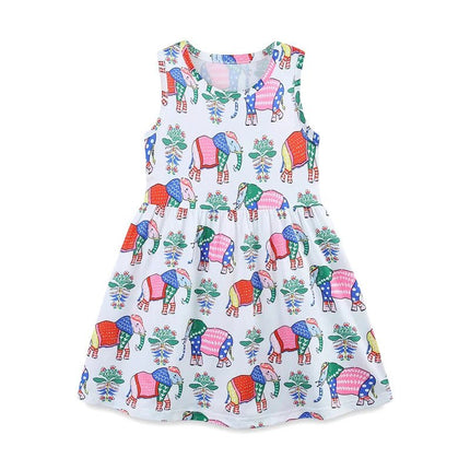 Girl Seasonal Wear 3-8T Summer Princess Birthday Heart Dresses - Girl Seasonal Wear - jumping meters - Mad Fly Essentials