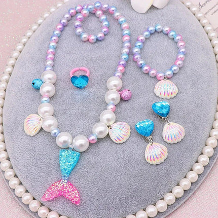 Girl Seasonal Wear Mermaid Dress Up Carnival Sets - Girl Seasonal Wear - Zawaland - Mad Fly Essentials
