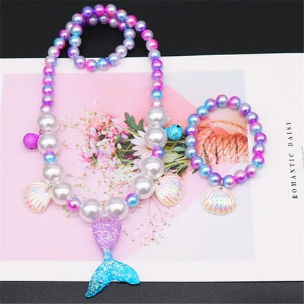 Girl Seasonal Wear Mermaid Dress Up Carnival Sets - Girl Seasonal Wear - Zawaland - Mad Fly Essentials