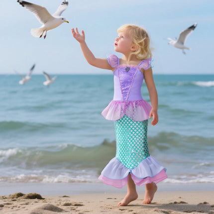 Girl Seasonal Wear Mermaid Dress Up Carnival Sets - Girl Seasonal Wear - Zawaland - Mad Fly Essentials