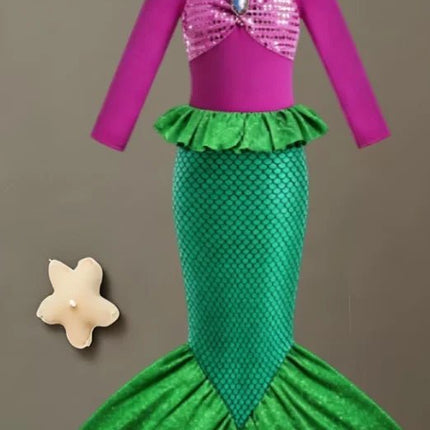 Girl Seasonal Wear Mermaid Dress Up Carnival Sets - Girl Seasonal Wear - Zawaland - Mad Fly Essentials