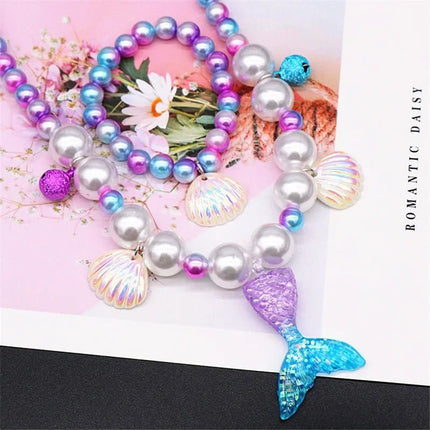 Girl Seasonal Wear Mermaid Dress Up Carnival Sets - Girl Seasonal Wear - Zawaland - Mad Fly Essentials
