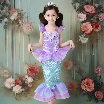 Girl Seasonal Wear Mermaid Dress Up Carnival Sets - Girl Seasonal Wear - Zawaland - Mad Fly Essentials