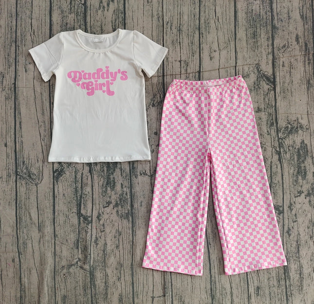 Girl Seasonal Wear Vintage Smiley Face Flare Pants Set - Girl Seasonal Wear - Faithtur - Mad Fly Essentials