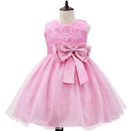 Girl Summer Bow Wedding Party Dress - Party Dress - Adogirl - Mad Fly Essentials