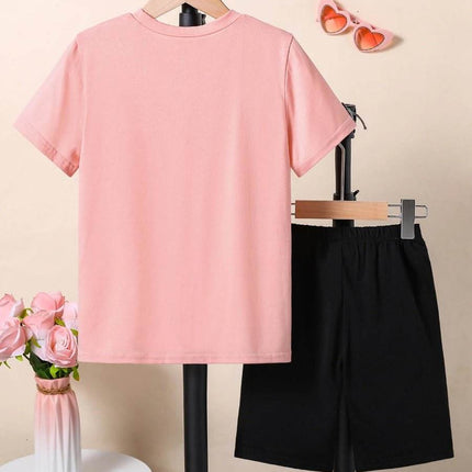 Girl Summer Fashion Girl 2pc Clothing Set - Clothing Set - LJMOFA - Mad Fly Essentials