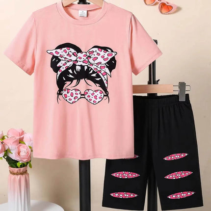 Girl Summer Fashion Girl Clothing Set - Mad Fly Essentials
