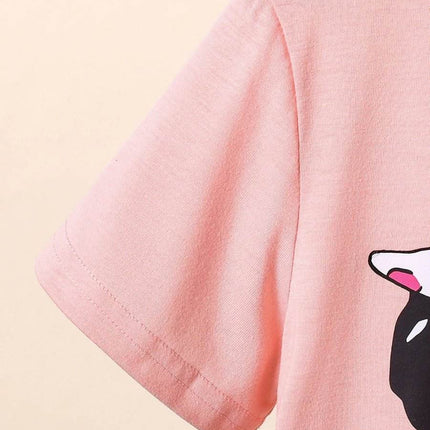 Girl Summer Fashion Girl 2pc Clothing Set - Clothing Set - LJMOFA - Mad Fly Essentials